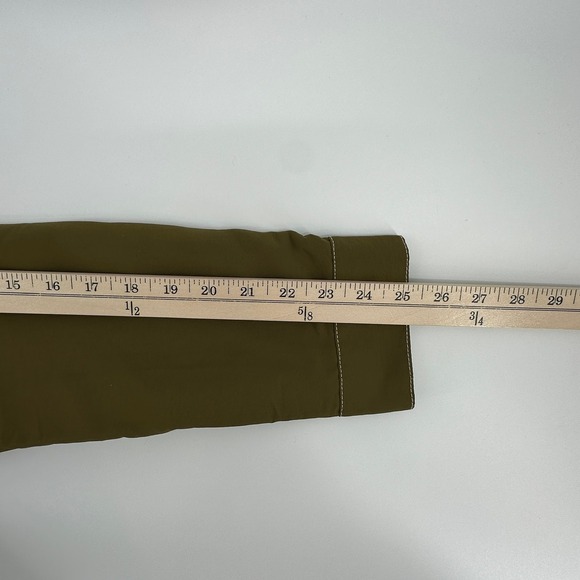 TOAD&CO(NEW!) Women M Forester Pass Parka Jacket Olive Green Plaid Lined Hooded - Picture 15 of 16